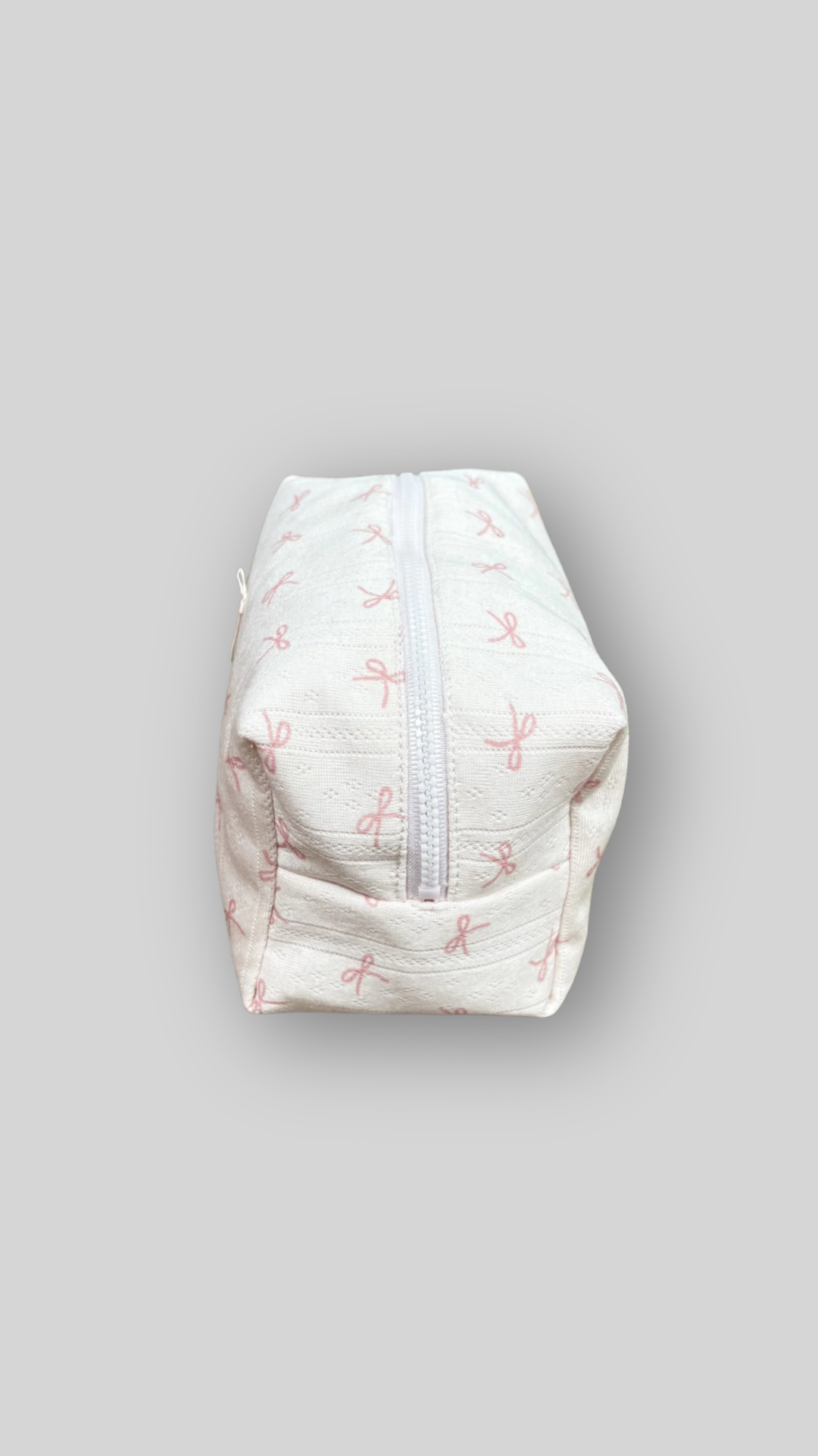 Pink Bow makeup pouch